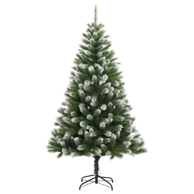 Vidaxl Kunstkerstboom mit Scharnieren und Schnee 180 cm