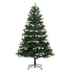 Vidaxl Kunstkerstboom mit Scharnieren und Schnee 180 cm