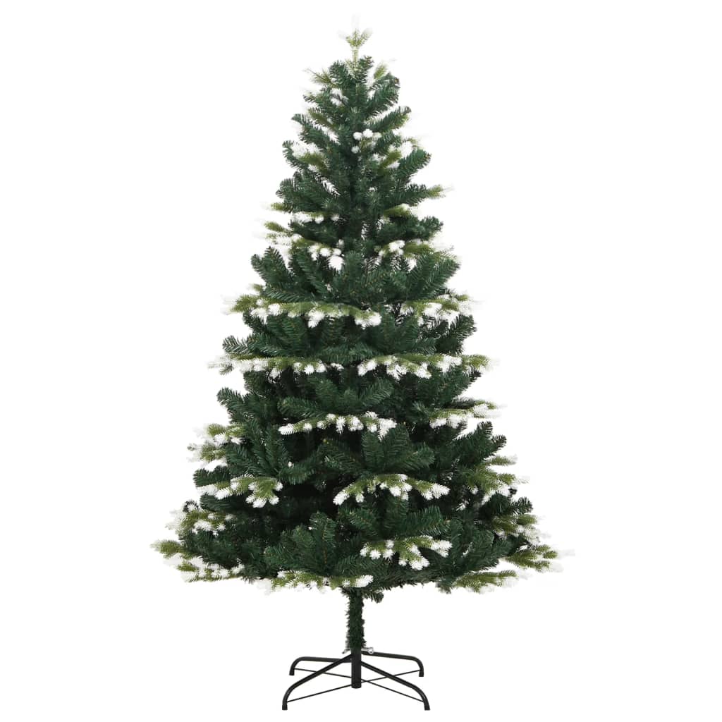 Vidaxl Kunstkerstboom mit Scharnieren und Schnee 240 cm