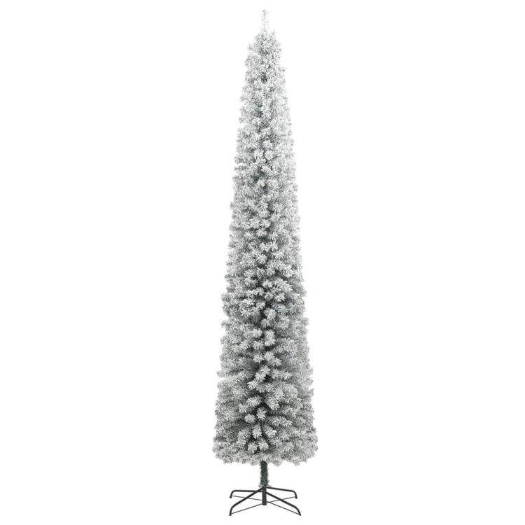 VIDAXL KUNSTKERSTBOOM SCHNELL mit Standard- und Schnee 270 PVC