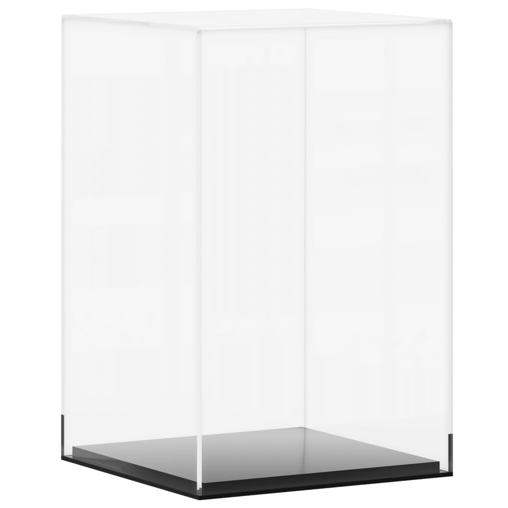 VIDAXL -Anzeige transparent 14x14x22 cm Acryl
