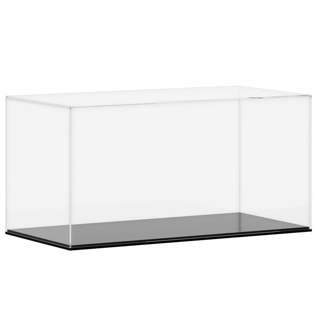 VIDAXL -Anzeige transparent 24x12x11 cm Acryl