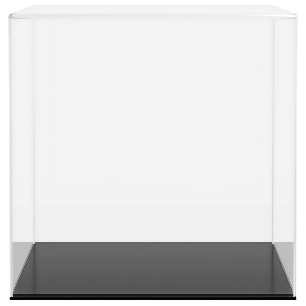 VIDAXL -Anzeige transparent 30x30x30 cm Acryl
