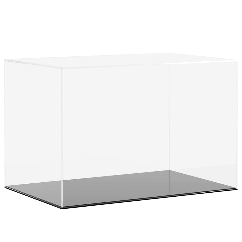 VIDAXL -Anzeige transparent 56x36x37 cm Acryl