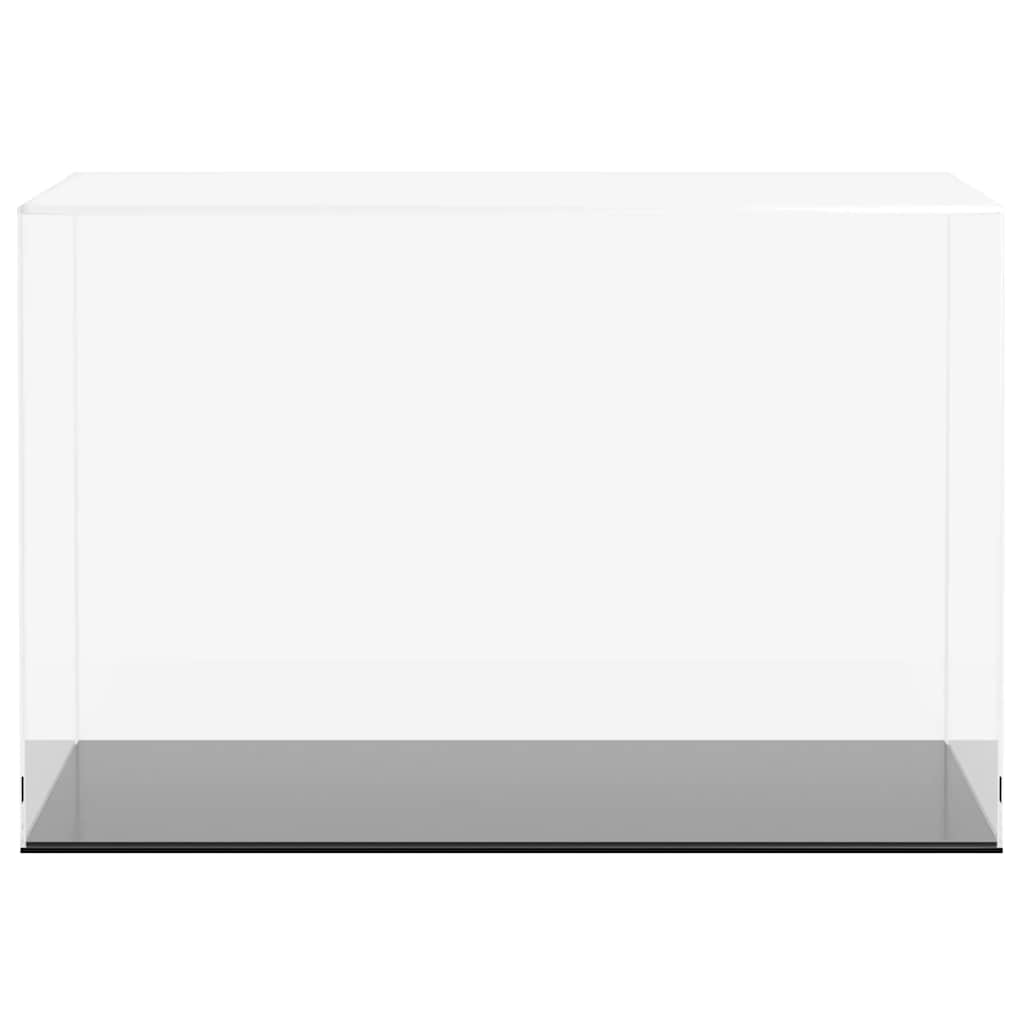 VIDAXL -Anzeige transparent 56x36x37 cm Acryl