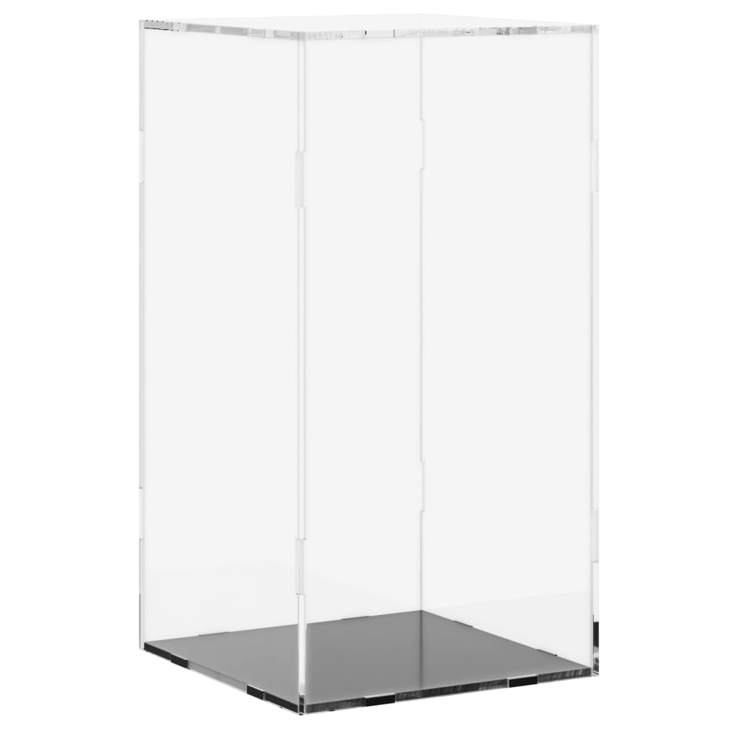 VIDAXL -Anzeige transparent 20x20x38 cm Acryl