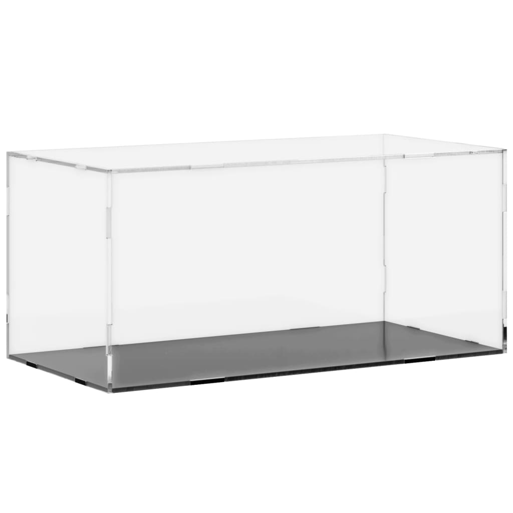 VIDAXL -Anzeige transparent 24x12x11 cm Acryl