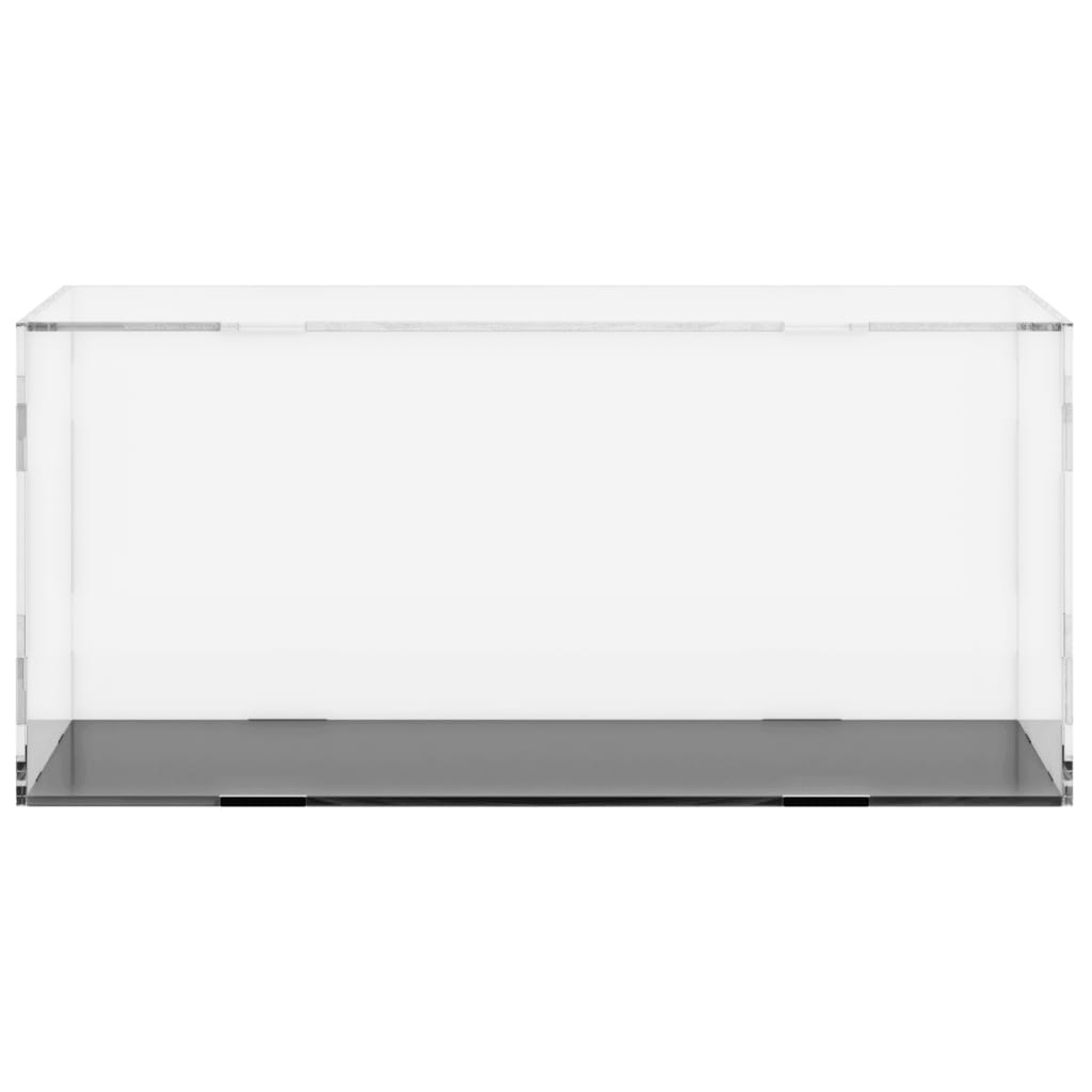 VIDAXL -Anzeige transparent 24x12x11 cm Acryl
