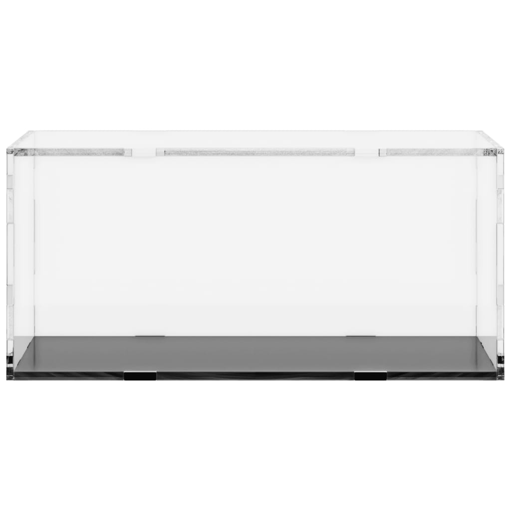 VIDAXL -Anzeige transparent 30x15x14 cm Acryl