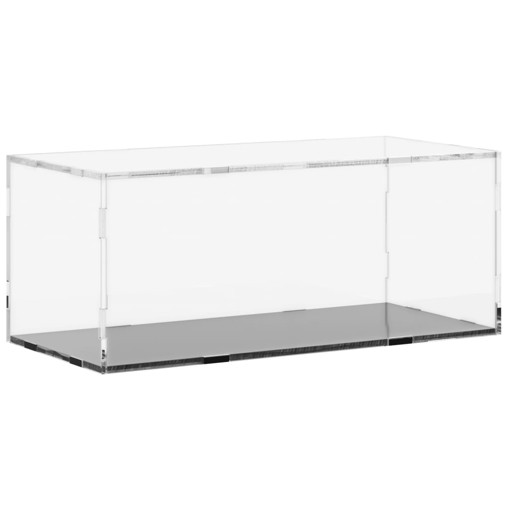 VIDAXL -Anzeige transparent 34x16x14 cm Acryl