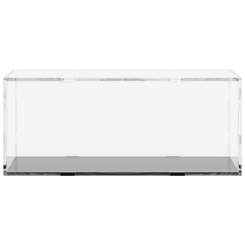VIDAXL -Anzeige transparent 34x16x14 cm Acryl
