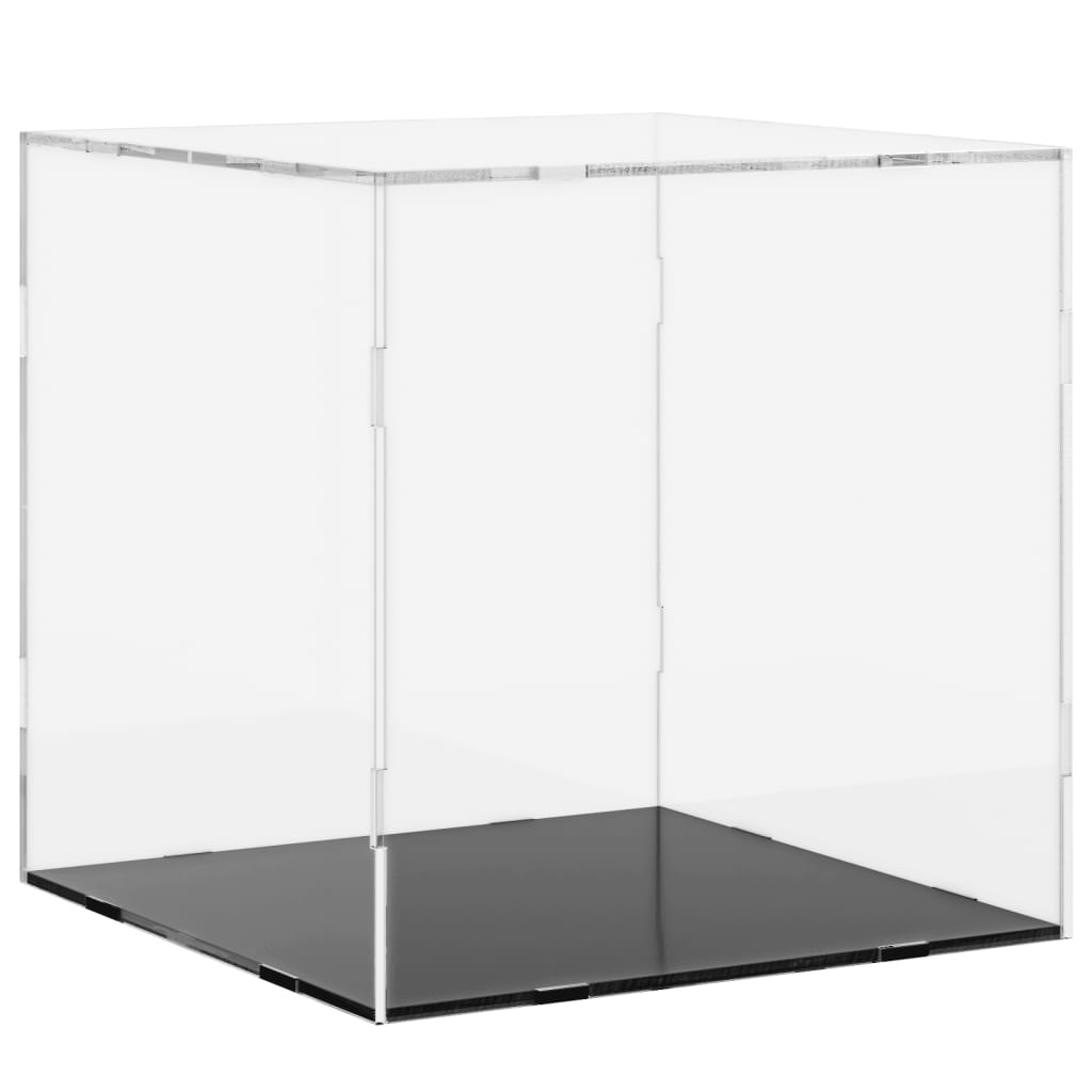VIDAXL -Anzeige transparent 30x30x30 cm Acryl
