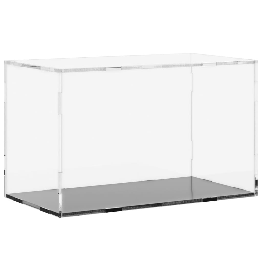 VIDAXL -Anzeige transparent 31x17x19 cm Acryl