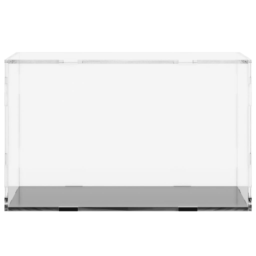 VIDAXL -Anzeige transparent 31x17x19 cm Acryl
