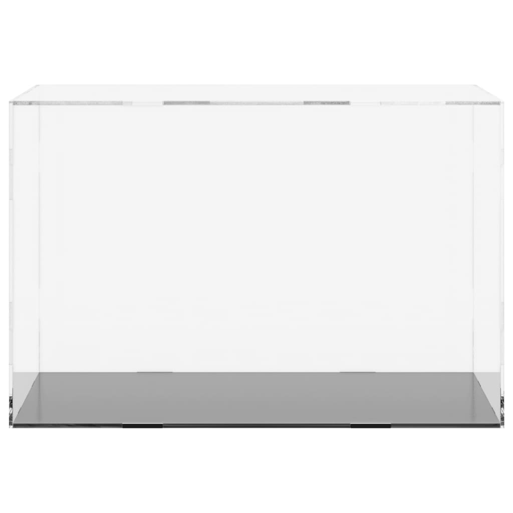 VIDAXL -Anzeige transparent 56x36x37 cm Acryl