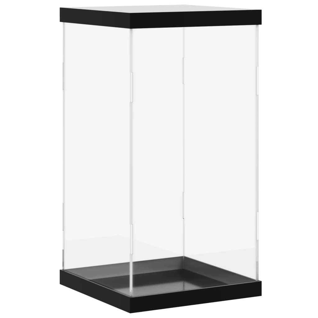 VIDAXL -Anzeige transparent 20x20x38 cm Acryl