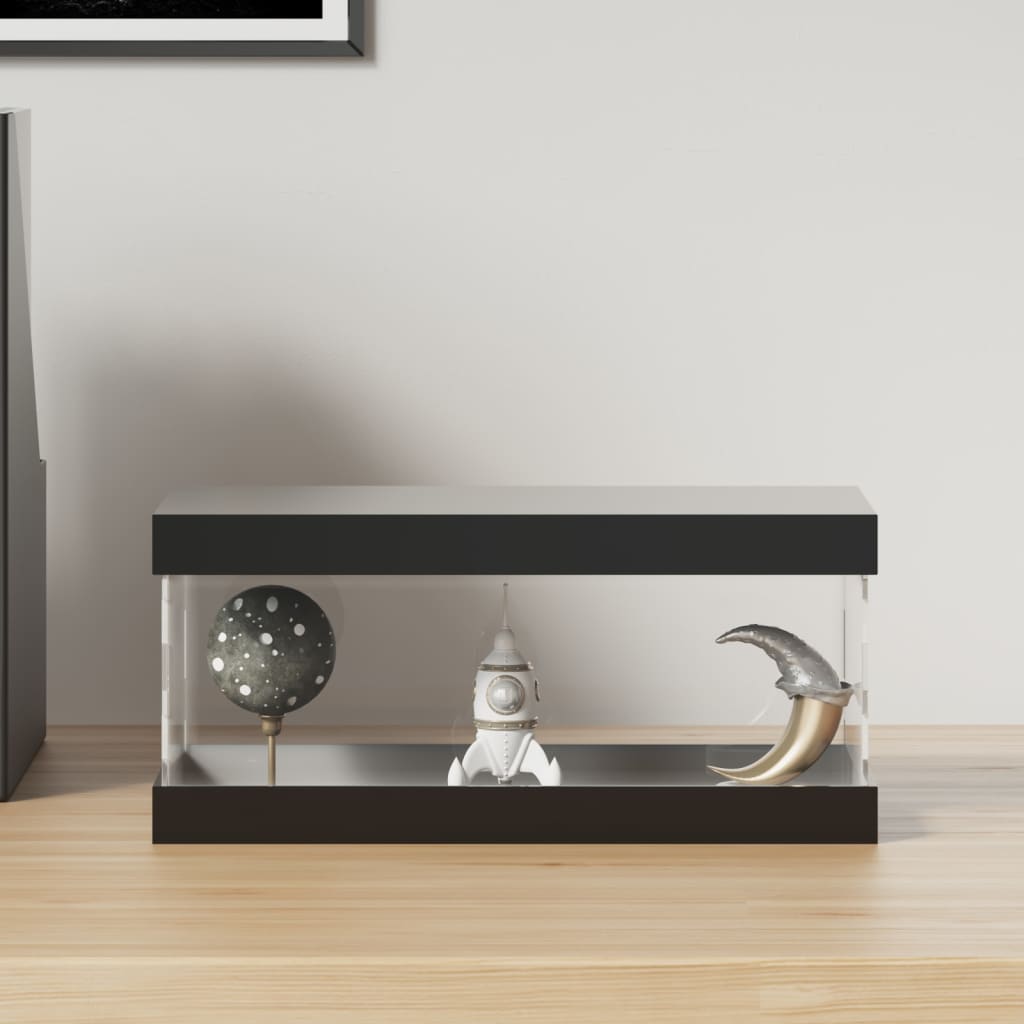 VIDAXL -Anzeige transparent 24x12x11 cm Acryl