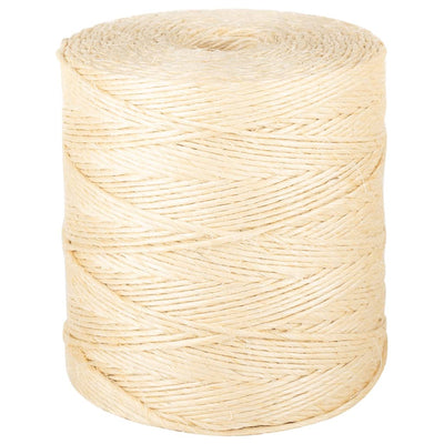 VIDAXL -Seil 2 mm 300 m 100% Sisal