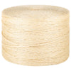 Vidaxl -Seil 3 mm 2000 m 100% Sisal