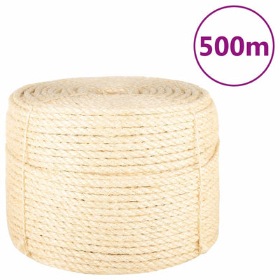 VIDAXL -Seil 10 mm 500 m 100% Sisal
