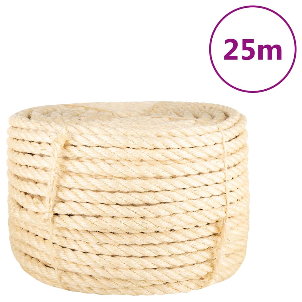 Vidaxl -Seil 16 mm 25 m 100% Schwester