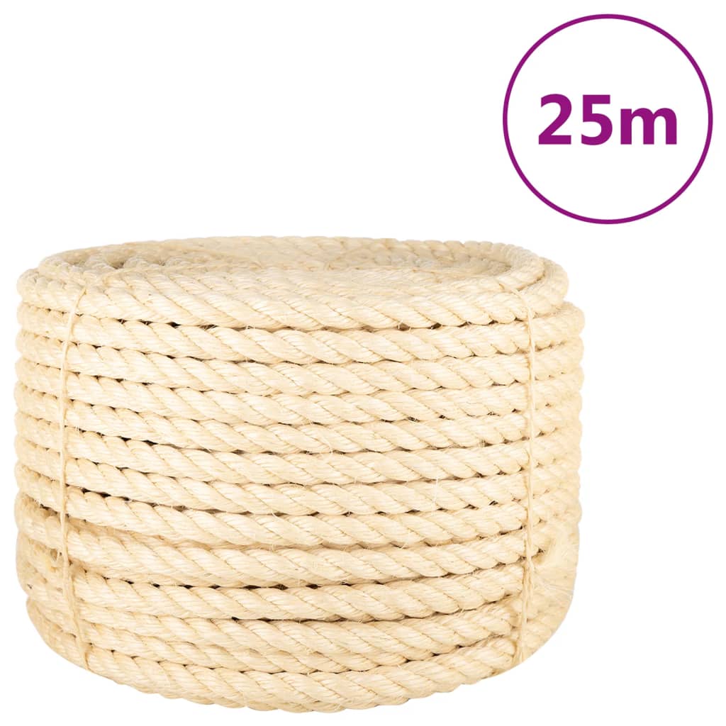 Vidaxl -Seil 20 mm 25 m 100% Schwestern