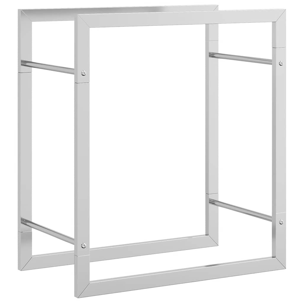 VIDAXL -Kamin 50x28x56 cm Edelstahl