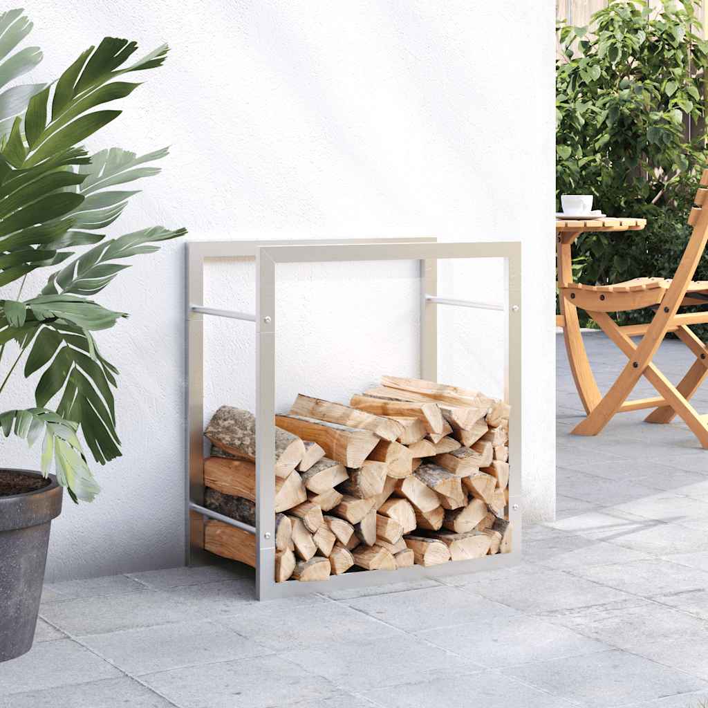 VIDAXL -Kamin 50x28x56 cm Edelstahl