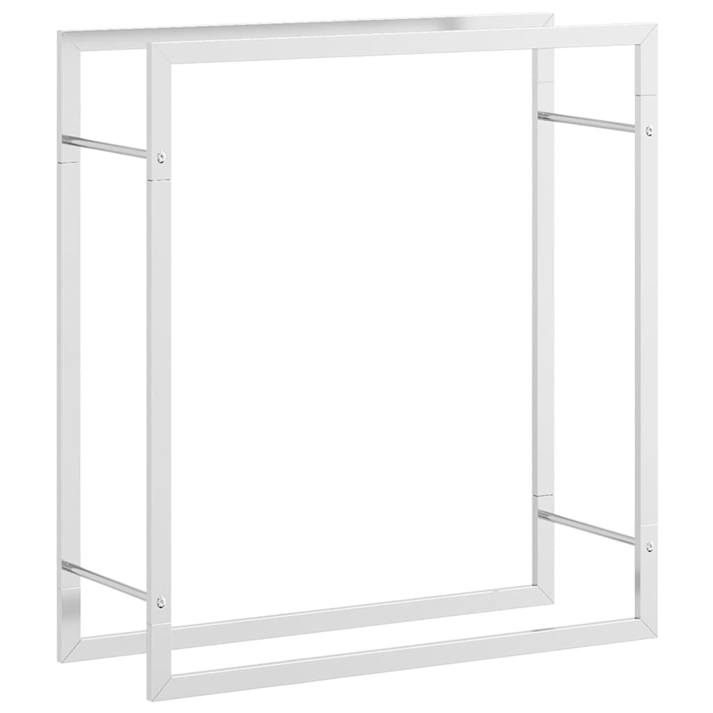 VIDAXL -Kamin 80x28x86 cm Edelstahl