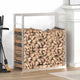 VIDAXL -Kamin 80x28x86 cm Edelstahl