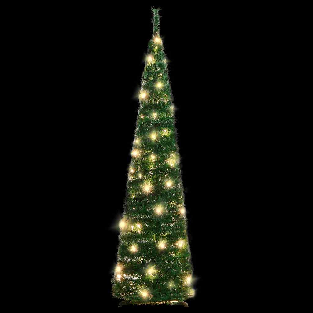 Vidaxl Kunstkerstboom Popup 50 LEDs 120 cm Grün