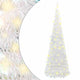 Vidaxl Kunstkerstboom Popup 200 LEDs 210 cm Weiß