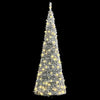 Vidaxl Kunstkerstboom Popup mit Schnee 100 LEDs 150 cm