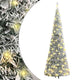 VIDAXL KUNSTKERSTBOOM POP-up mit Schnee 150 LEDs 180 cm