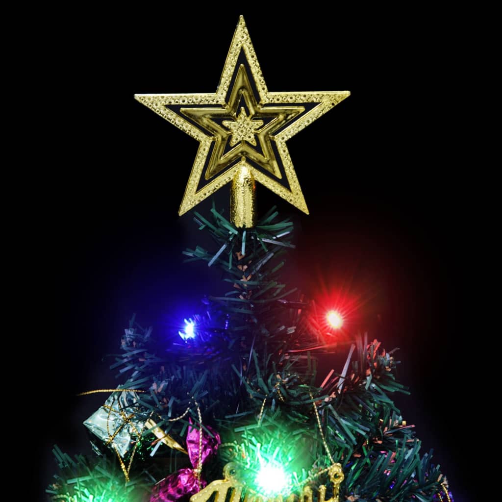 Vidaxl Kunstkerstboom mit Beleuchtung Mini 20 LEDs 45 cm Grün