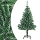 Vidaxl Kunstkerstboom mit Schnee 150 cm Grün