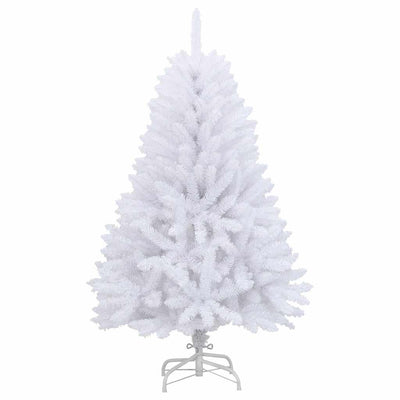 Vidaxl Kunstkerstboom mit Scharnieren und Standard 120 cm Weiß
