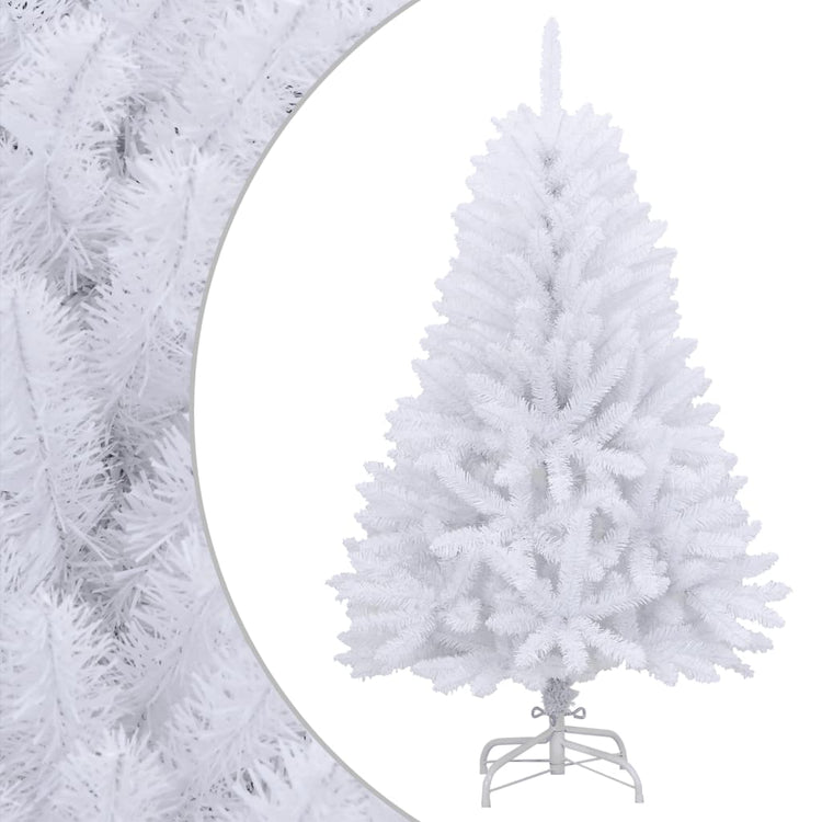 Vidaxl Kunstkerstboom mit Scharnieren und Standard 150 cm Weiß