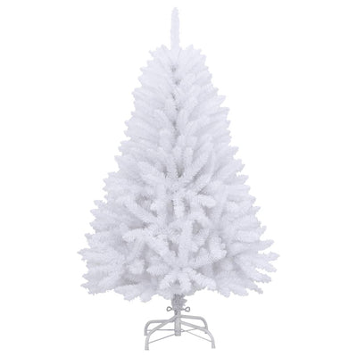 Vidaxl Kunstkerstboom mit Scharnieren und Standard 150 cm Weiß