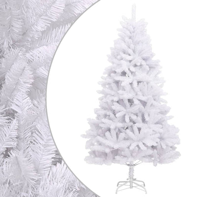 Vidaxl Kunstkerstboom mit Scharnieren und Standard 180 cm Weiß