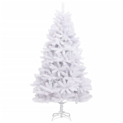Vidaxl Kunstkerstboom mit Scharnieren und Standard 180 cm Weiß