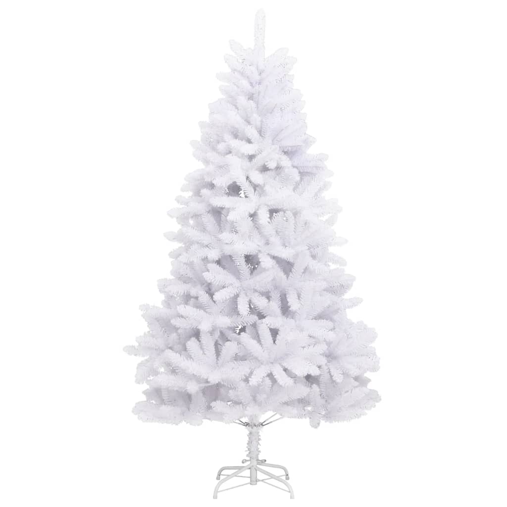 Vidaxl Kunstkerstboom mit Scharnieren mit Standard 210 cm Weiß