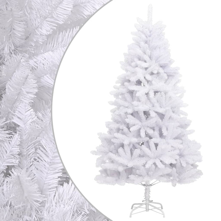 Vidaxl Kunstkerstboom mit Scharnieren mit Standard 240 cm Weiß