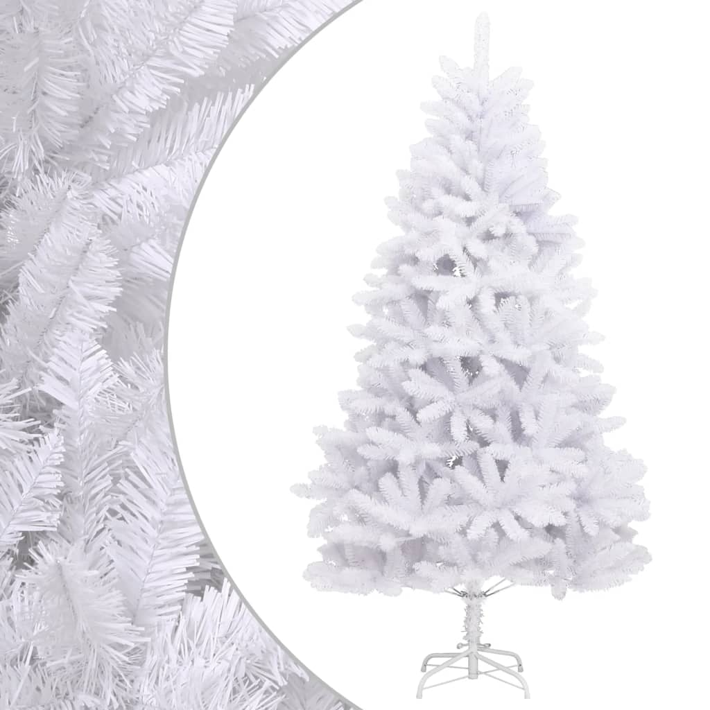 Vidaxl Kunstkerstboom mit Scharnieren mit Standard 270 cm Weiß
