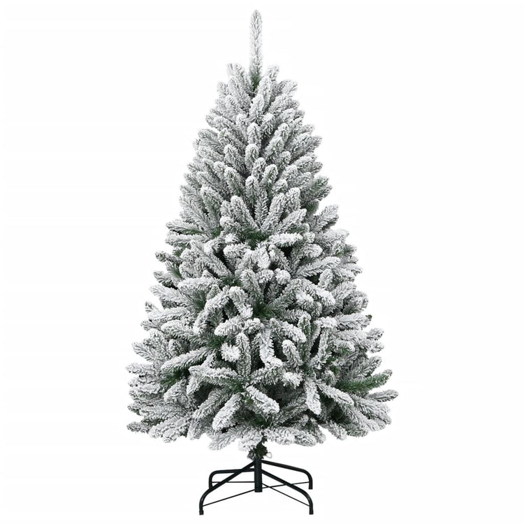 Vidaxl Kunstkerstboom mit Scharnieren und Schnee 120 cm
