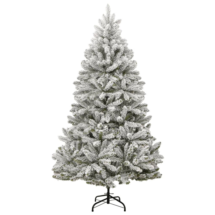 Vidaxl Kunstkerstboom mit Scharnieren und Schnee 180 cm