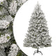 Vidaxx künstlicher Weihnachtsbaum mit Scharnieren und Schnee 210 cm