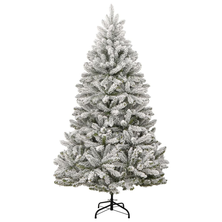 Vidaxx künstlicher Weihnachtsbaum mit Scharnieren und Schnee 210 cm