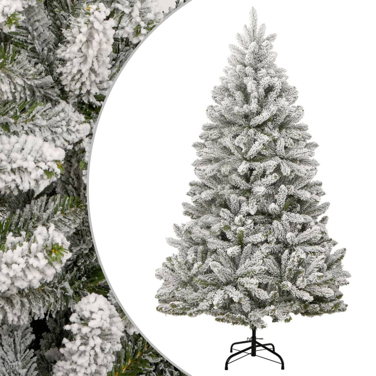 Vidaxx künstlicher Weihnachtsbaum mit Scharnieren und Schnee 240 cm