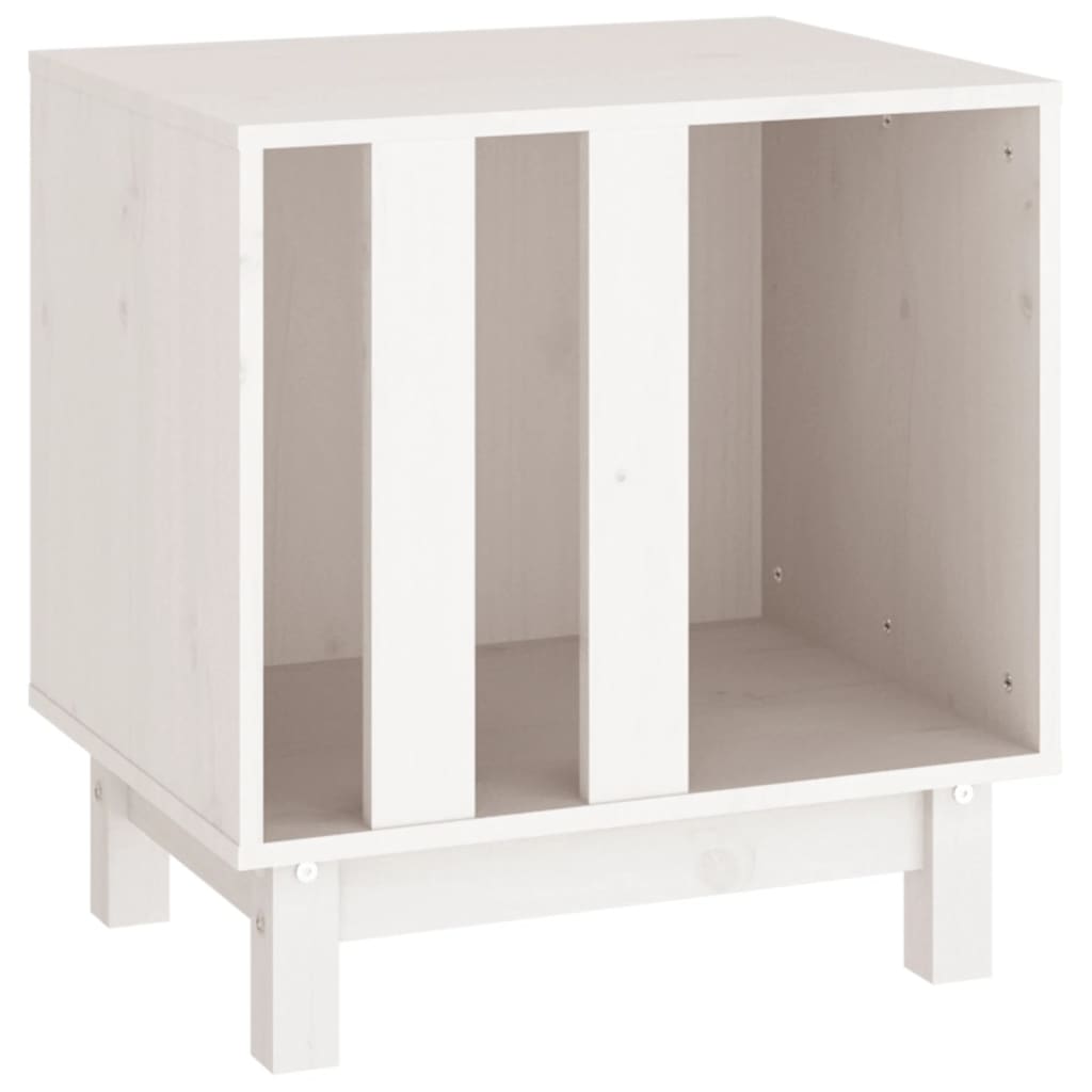 Vidaxl Hund Loft 50x40x52 cm Festkiefer weiß